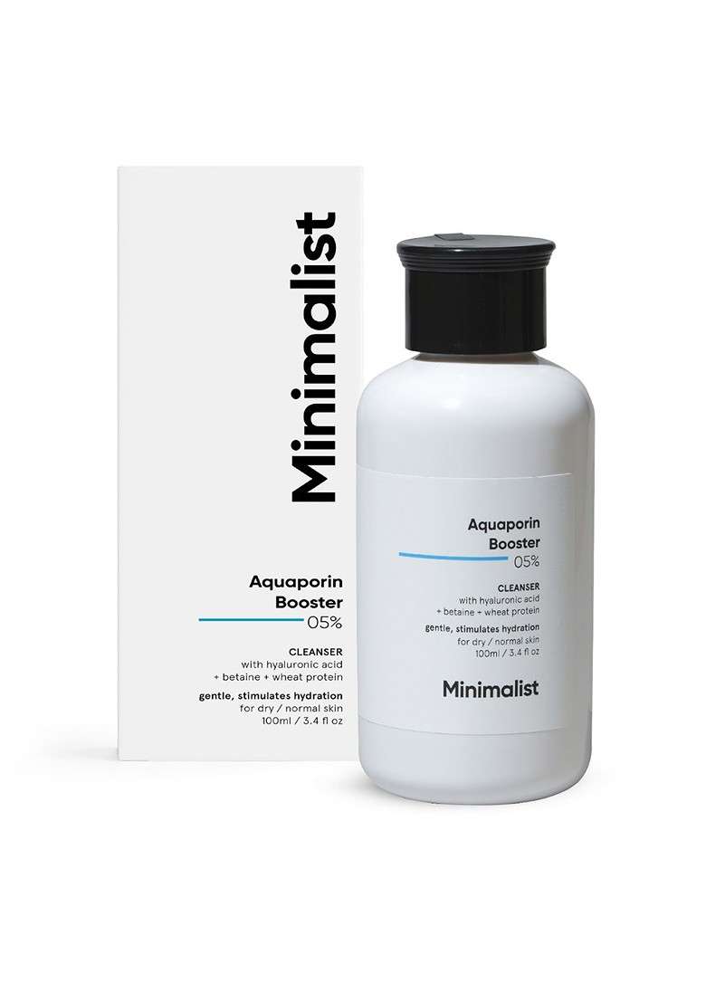 Minimalist 5 Aquaporin Booster Face Wash With Hyaluronic Acid 100 Ml - Indya