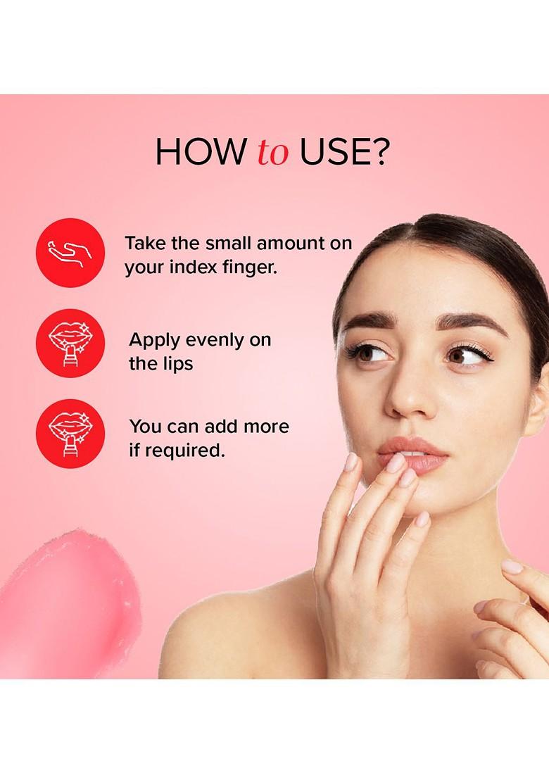 Khadi Natural Watermelon Lip Balm For Lasting Nourishment 5 G