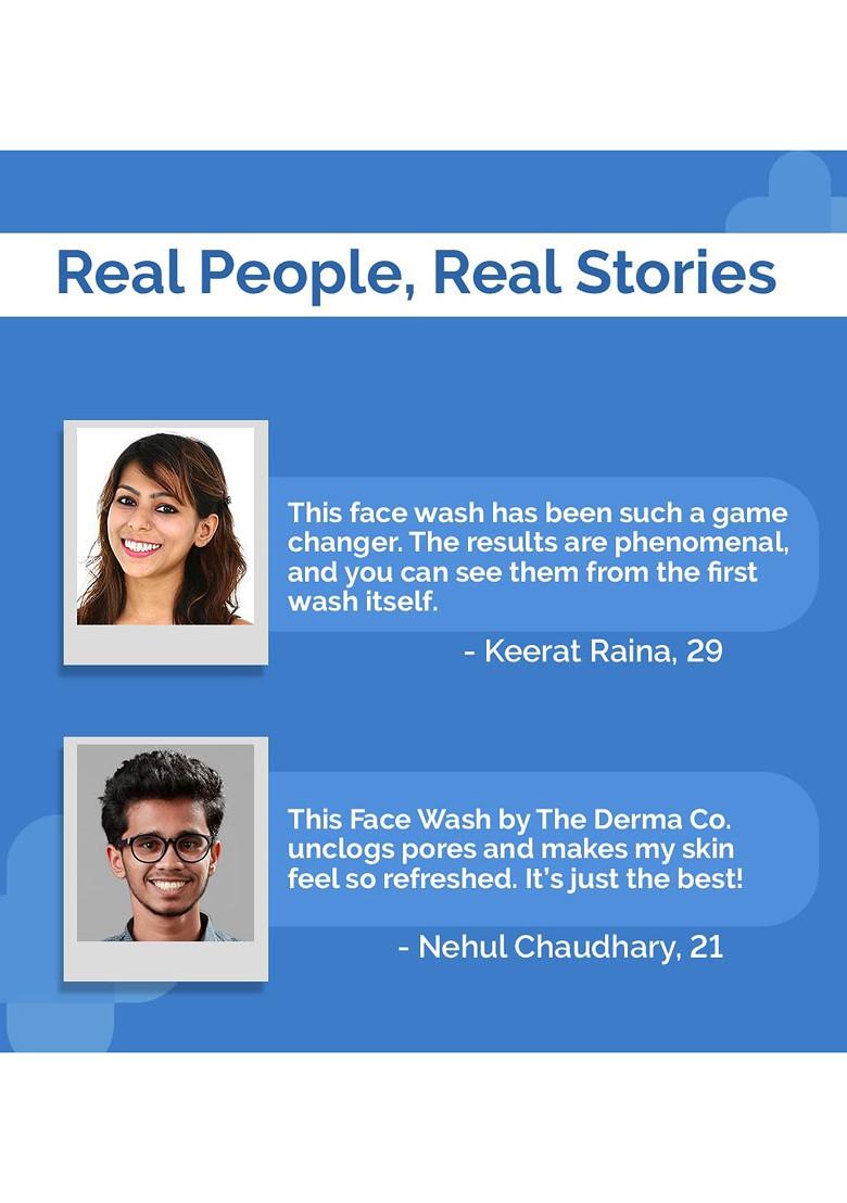 The Derma Co Pore Minimizing Clay Daily Face Wash With 1 Niacinamide 2 Pha 100Ml