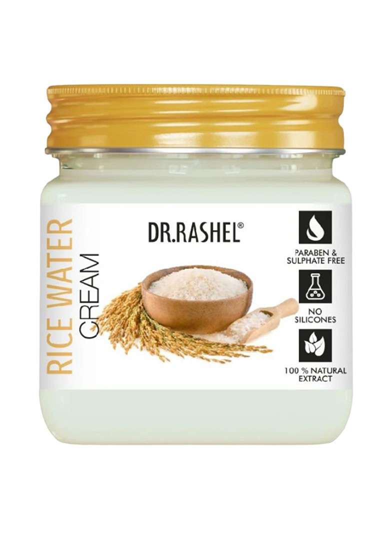 Dr Rashel Rice Water Face Body Cream For Moisturization 380 Ml - Indya