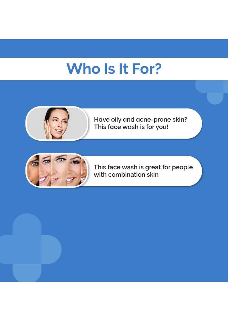 The Derma Co White 1 Salicylic Acid Foaming Daily Face Wash With For Active Acne 100 Ml