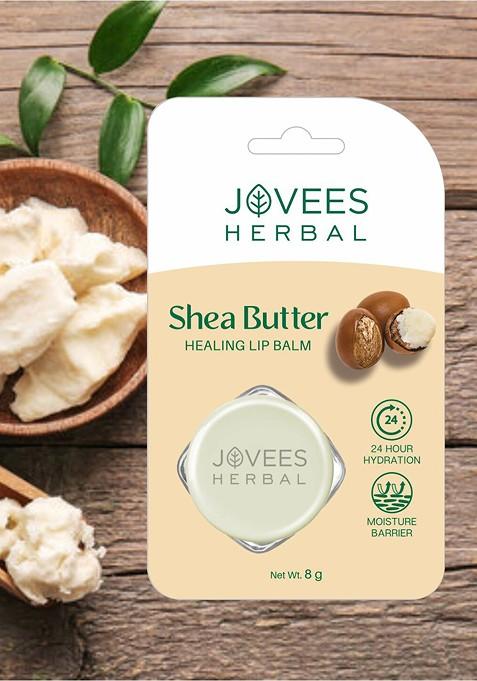 Jovees Off White Shea Butter Healing Lip Balm