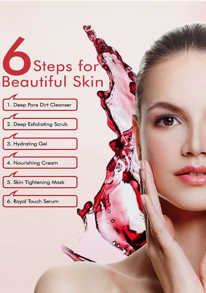 Nutriglow Naturals Wine Facial Kit With Derma Roller - Indya