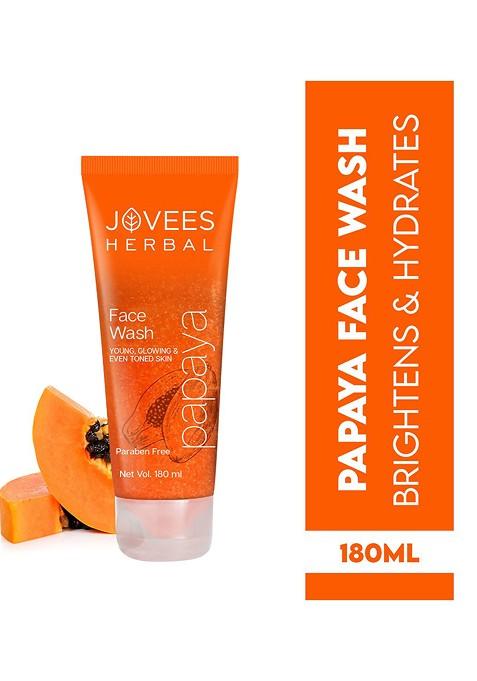 Jovees Herbal Papaya Face Wash For Pigmentation 180 Ml