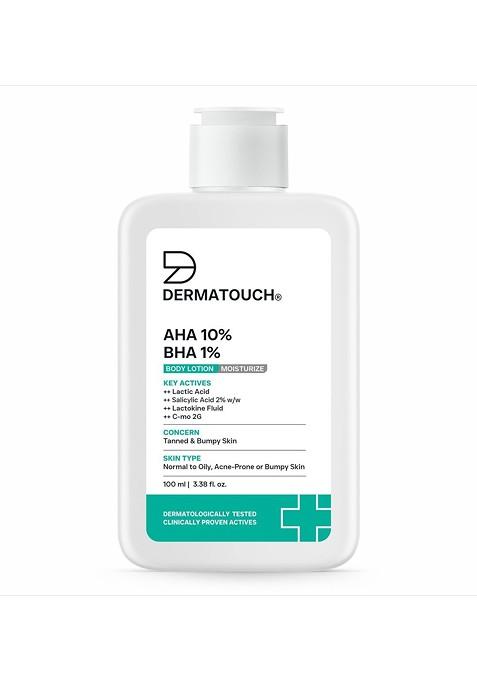 Dermatouch Aha 10 Bha 1 Body Lotion For Skin Moisturising 100 Ml