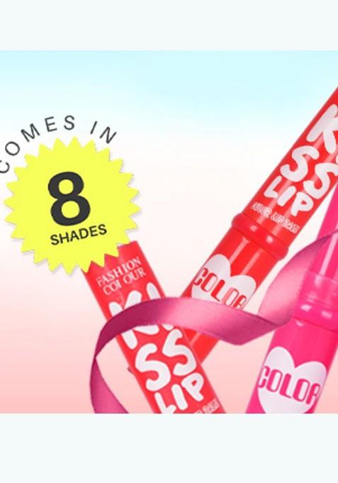 Fashion Colour 2Pcs Kiss Lip Color Hydrating Balm 2G Each Fresh Morning 03