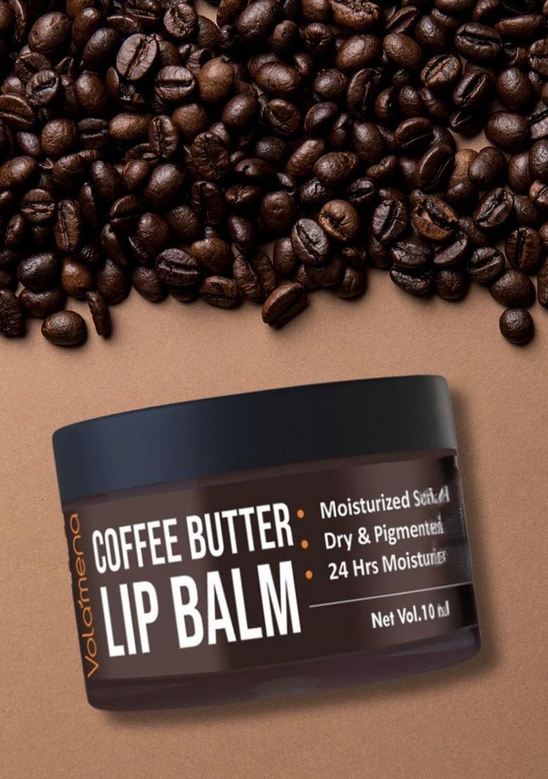 Volamena Coffee Butter Lip Balm For Dry Pigmented Lips 10 Ml