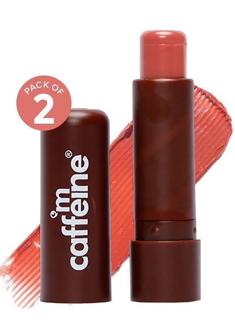 Mcaffeine Set Of 2 Choco Lip Balm With Berries 4 5G Each