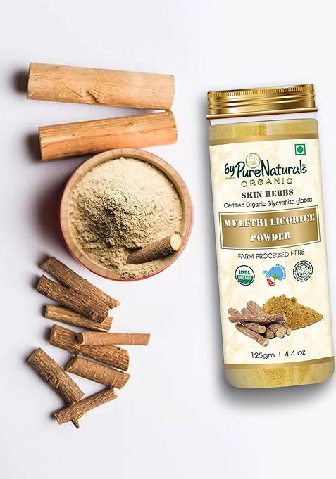 Bypurenaturals 100 Natural Herbal Mulethi Powder 125Gm