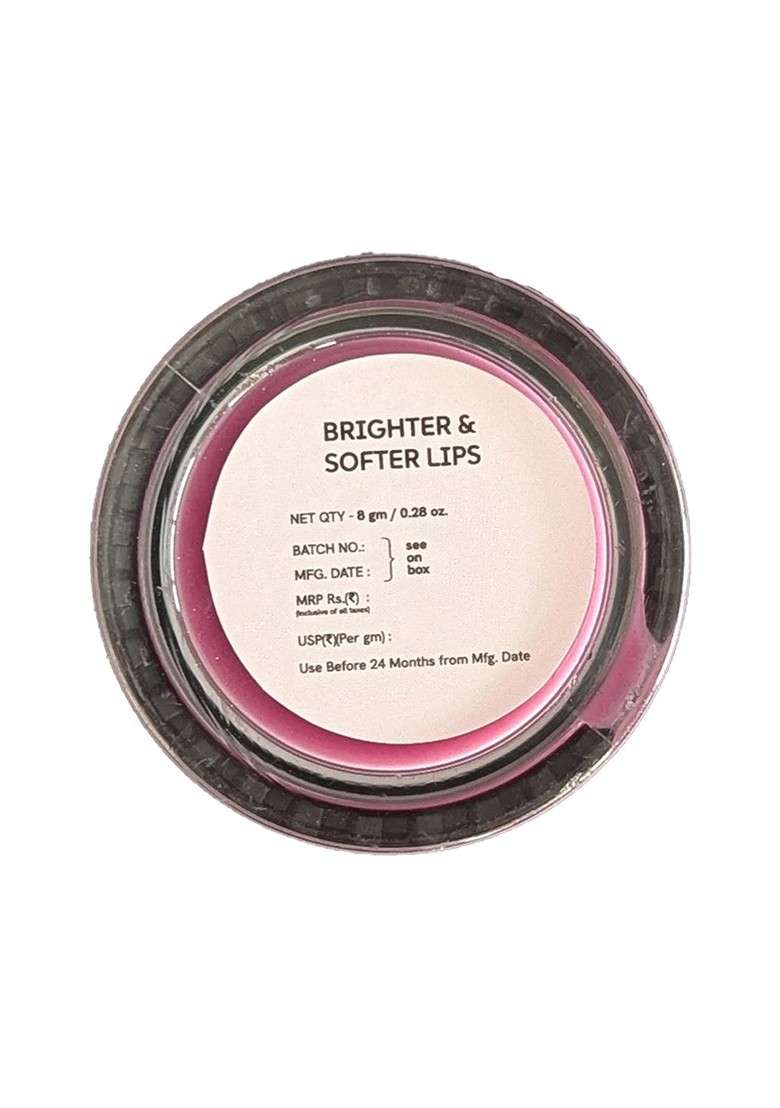 Aravi Organic Beetroot Lip Balm With Beetroots Shea Butter Cocoa 8Gm - Indya
