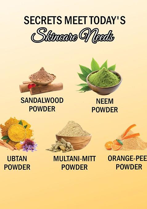 7Daysnatural Organic Ubtan Powder For Face Pack 200G