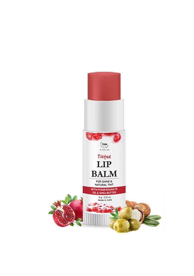 Tnw The Natural Wash Pomegranate Tinted Lip Balm 6G - Indya