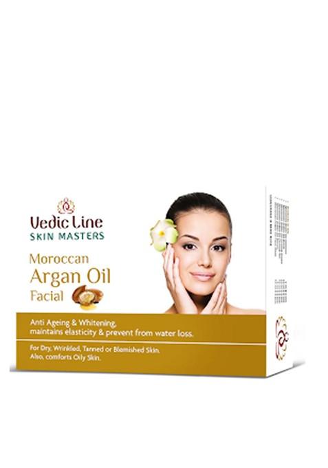 Vedicline Skin Masters 6 Pcs Moroccan Argan Oil Facial Kit