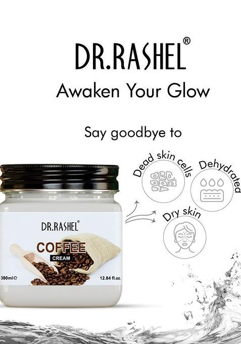 Dr Rashel Moisturizing Coffee Face Body Cream 380 Ml