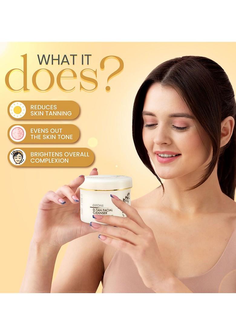 Ozone D Tan Facial Cleanser 250G