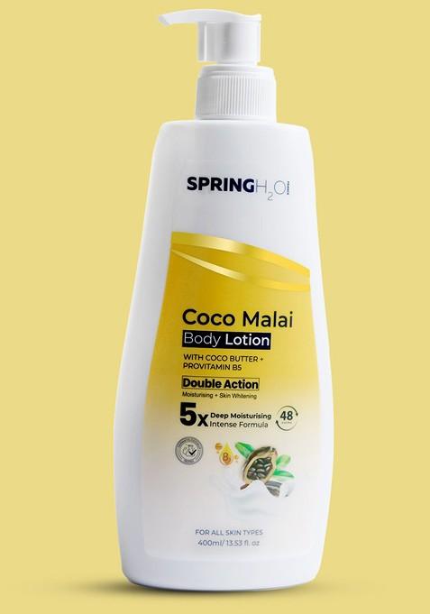 Spring H2O Coco Malai Body Lotion With Butter Provitamin B5 400 Ml