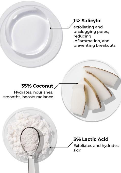 Brillare Salicylic Lactic Acid Body Wash For Clear Purified Acne Prone Skin 200Ml