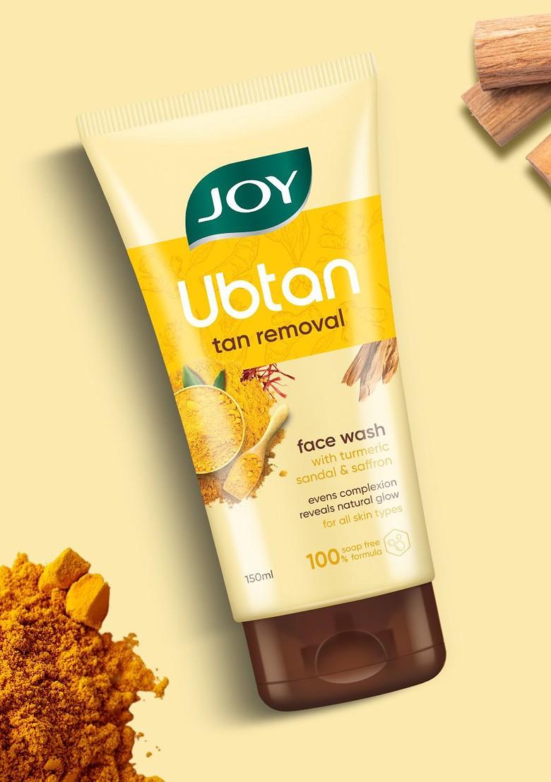 Joy Tan Removal Ubtan Face Wash For Bright Glowing Skin 150Ml