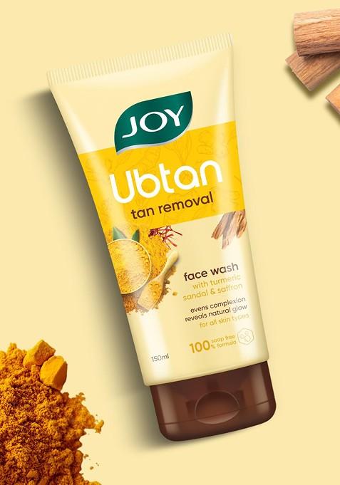 Joy Tan Removal Ubtan Face Wash For Bright Glowing Skin 150Ml