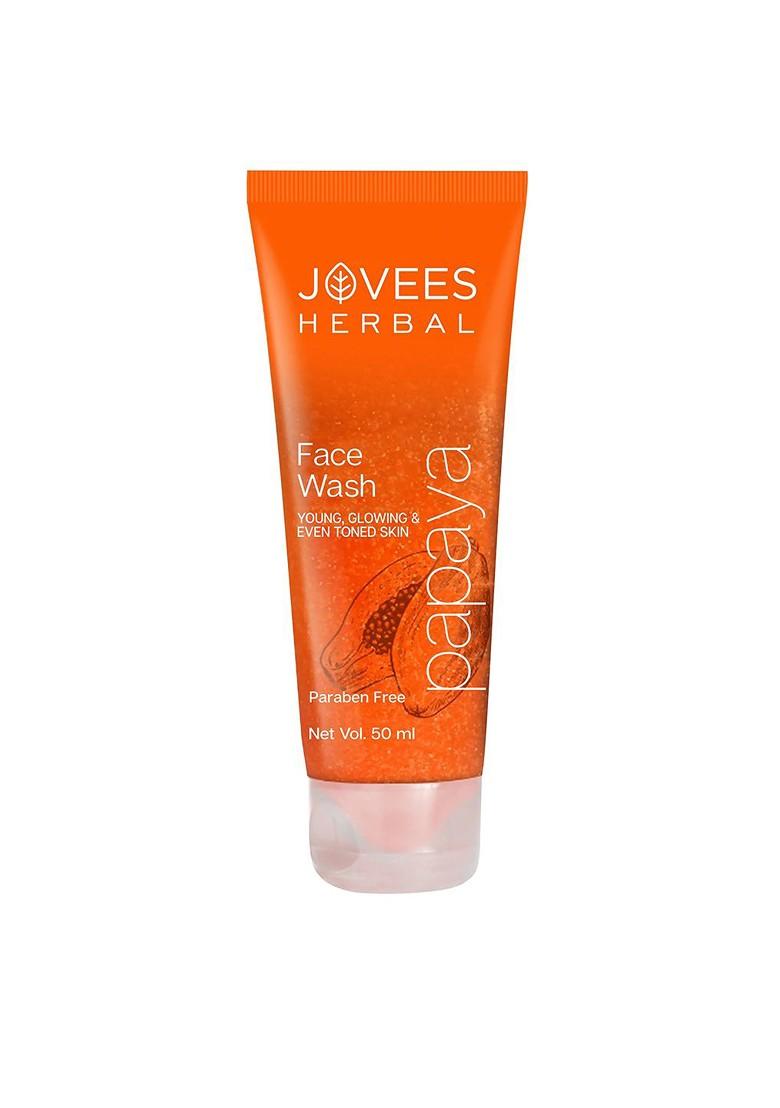 Jovees Papaya Face Wash For Glowing Brightening Skin 50 Ml