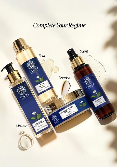 Forest Essentials Mogra Radiance Renewal Body Cream For Dry Skin Repair 100G