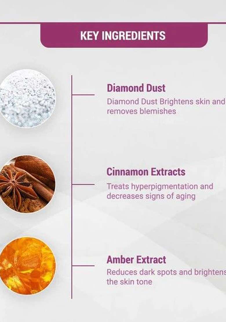 Lotus Herbals Radiant Set Of 4 Diamond Cellular Radiance 1 Facial Kit 37G Each - Indya