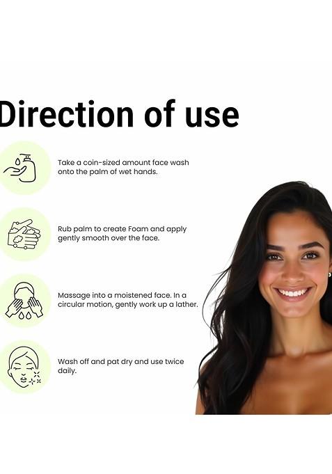 Multani Naturals Aloe Vera Papaya Face Wash For Smooth Clean Skin 100 Ml