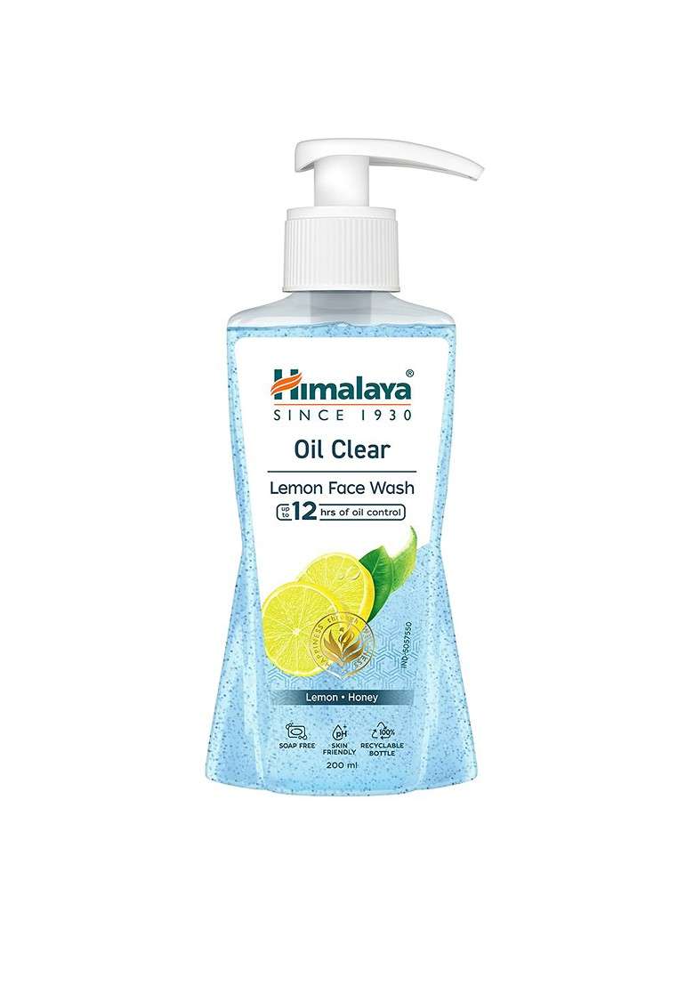 Himalaya Unisex Oil Clear Lemon Face Wash 200 Ml - Indya