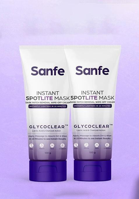 Sanfe Set Of 2 Instant Spotlite Mask 100 G Each
