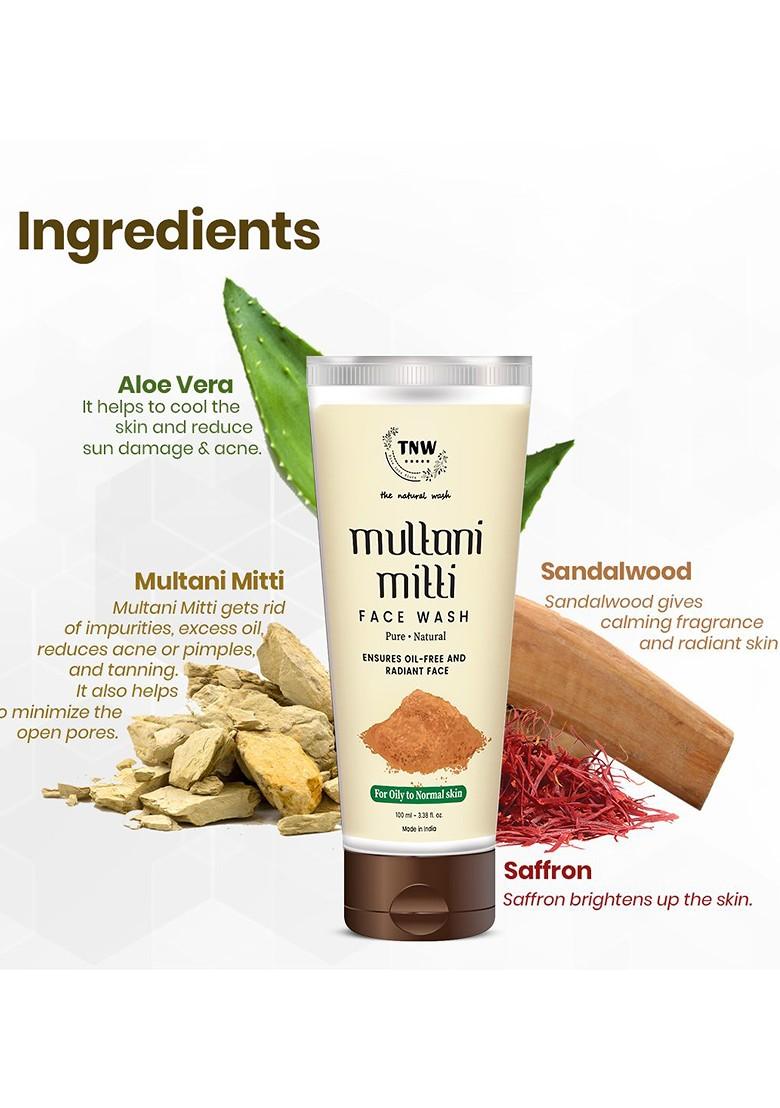 Tnw The Natural Wash Multani Mitti Face 100 Ml