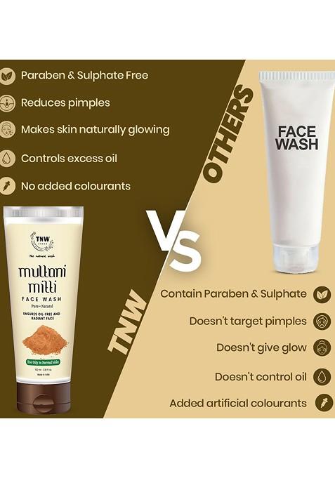 Tnw The Natural Wash Multani Mitti Face 100 Ml