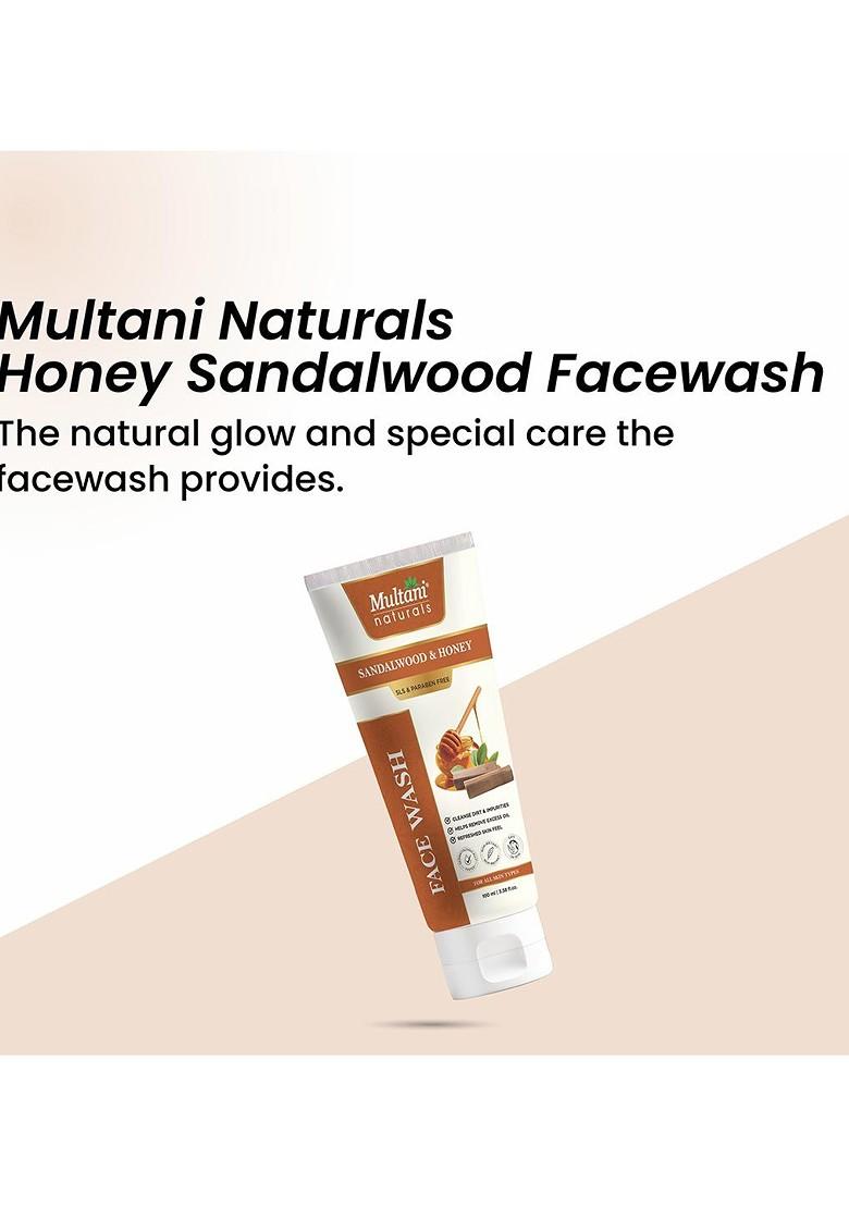 Multani Sandalwood Honey Face Wash 100 Ml