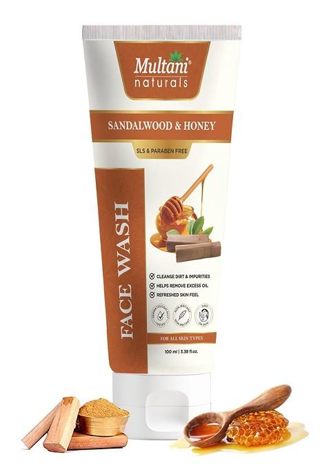 Multani Sandalwood Honey Face Wash 100 Ml