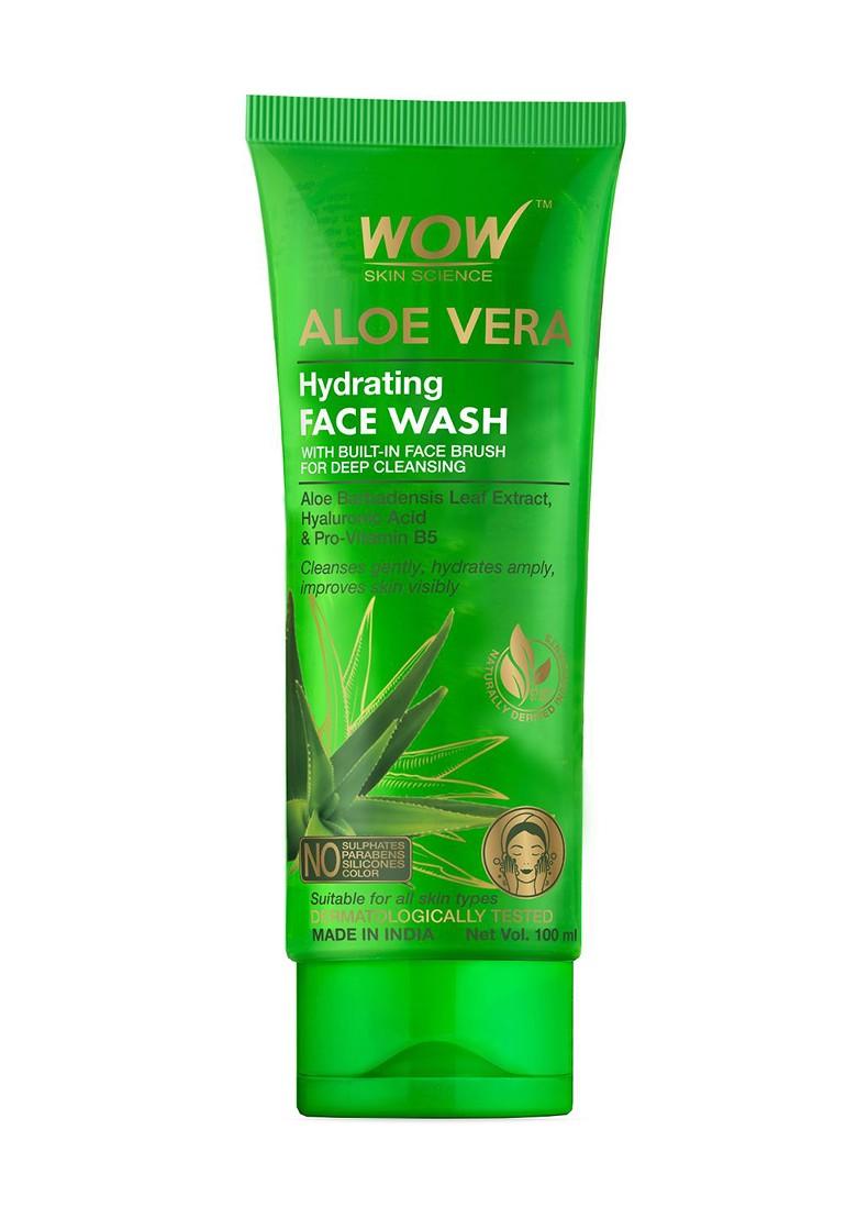 Wow Skin Science Aloe Vera Hydrating Face Wash 100 Ml