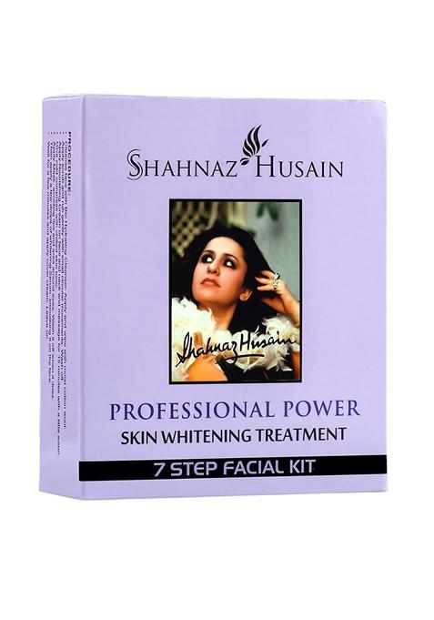 Shahnaz Husain Professional Power Skin Whitening Treatment 7 Steps Facial Kit