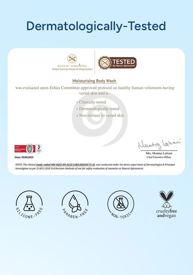 Arata Moisturising Body Wash With Shea Butter 300 Ml