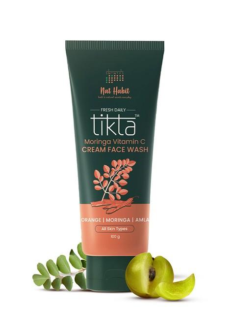 Nat Habit Moringa Vitamin C Natural Face Wash For Pimple Oil Control 100G