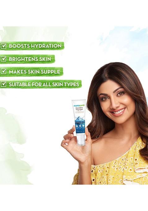 Mamaearth White Aquaglow Face Wash 100 Ml