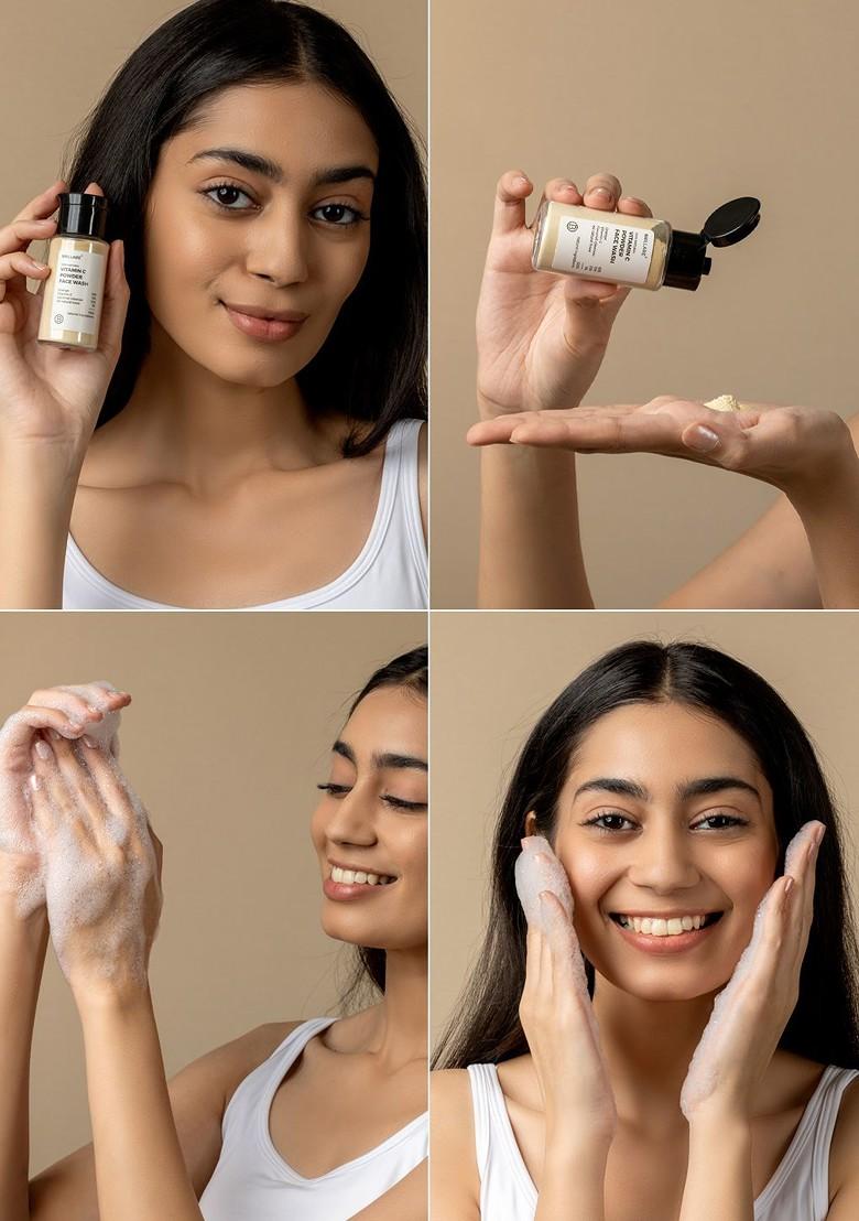 Brillare Vitamin C Powder Face Wash For Glowing Skin