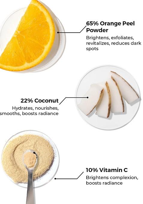 Brillare Vitamin C Powder Face Wash For Glowing Skin