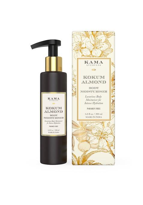 Kama Ayurveda Kokum Almond Body Moisturiser For Intense Hydration 200 Ml