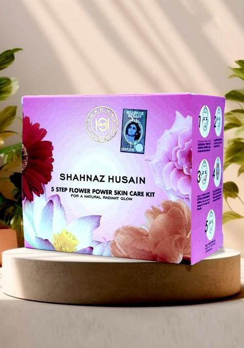 Shahnaz Husain 5 Step Flower Power Skin Care Kit 10G Each