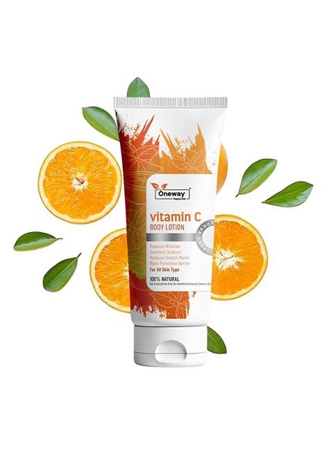 Oneway Happiness Vitamin C Body Lotion With Aloe Vera 100 Ml