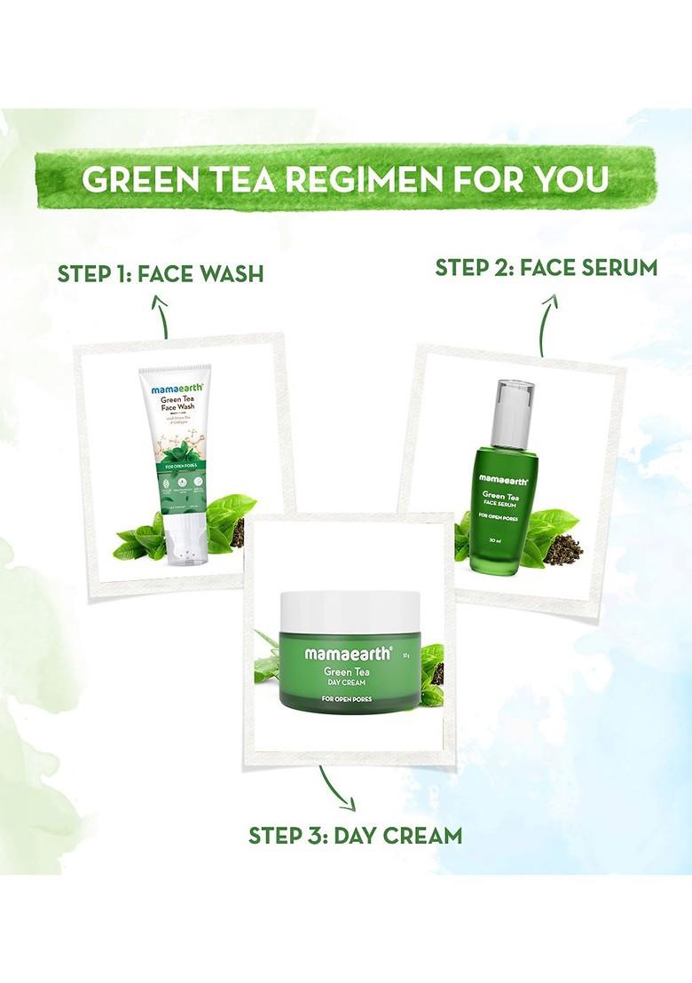 Mamaearth Green Tea Face Wash With Collagen Niacinamide 100 Ml