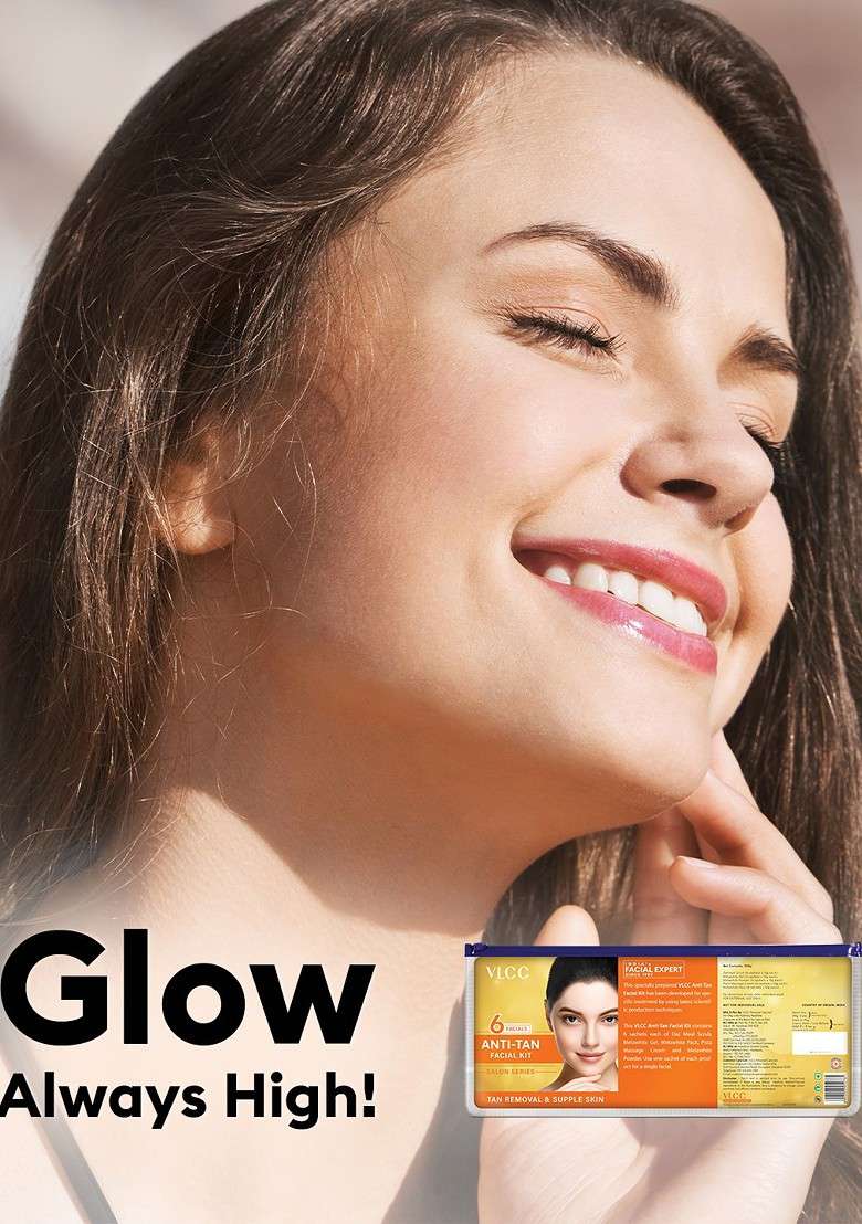 Vlcc Salon Series Anti Tan Facial Kit To Remove Sun Dark Spots 300 G - Indya