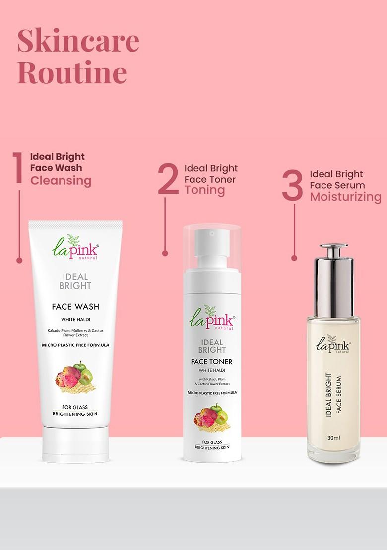 La Pink Ideal Bright 100 Soap Free Face Wash For Skin Brightening Ml