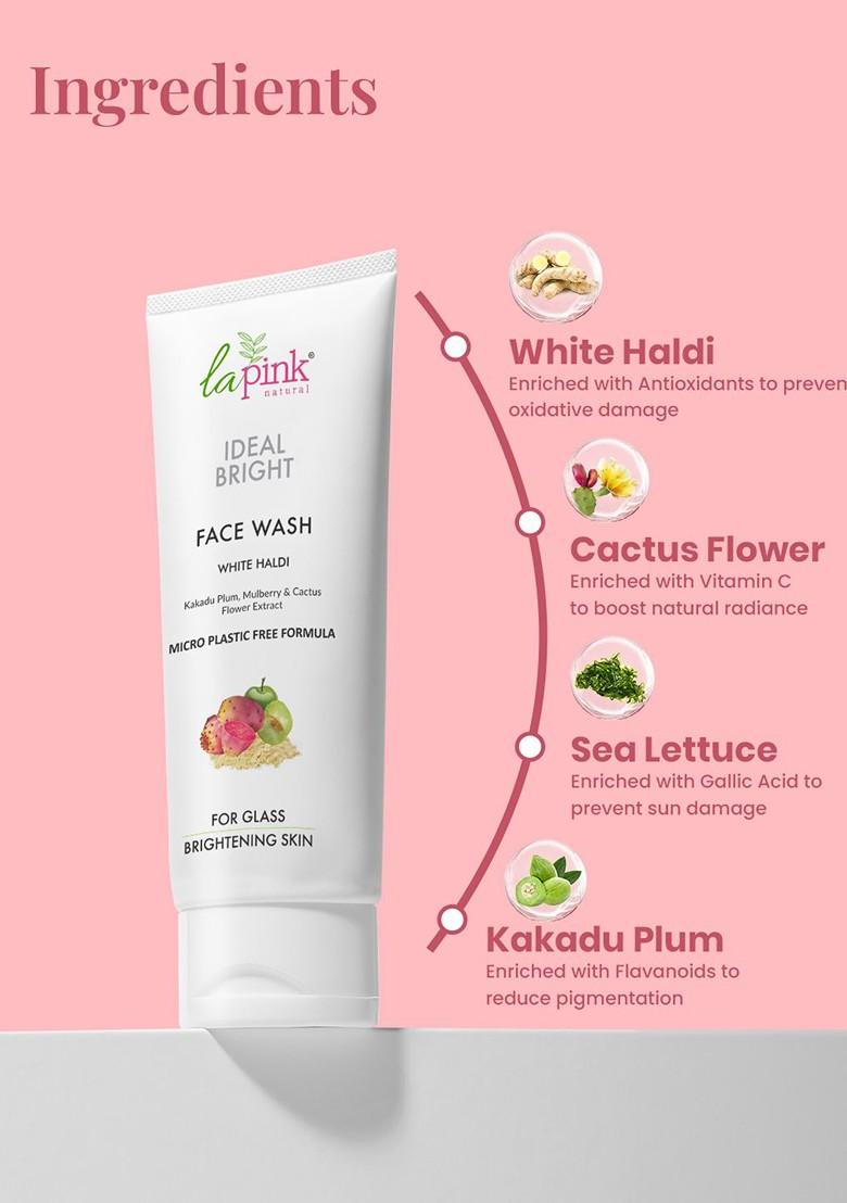 La Pink Ideal Bright 100 Soap Free Face Wash For Skin Brightening Ml