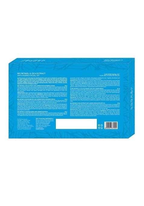 Jovees Bio Retinol Cica Extract Anti Ageing Facial Kit 215G