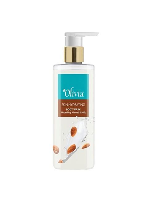 Olivia Skin Hydrating Body Wash With Nourishing Almond Milk 250Ml