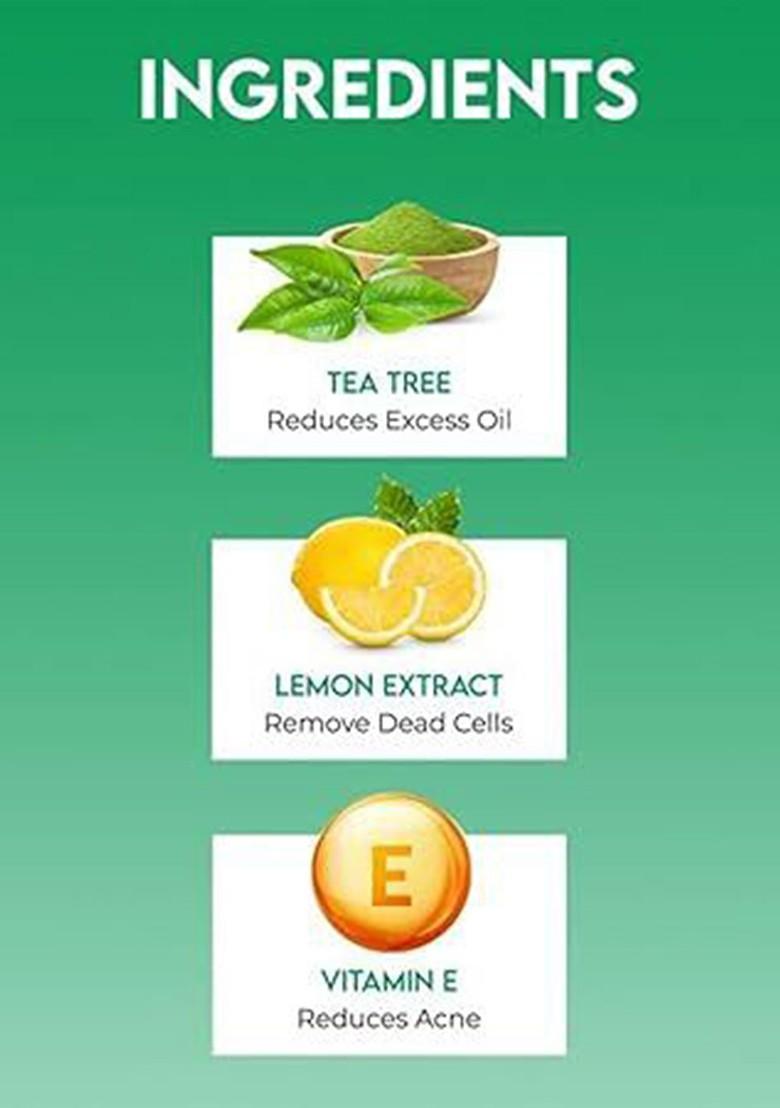 Jovees Tea Tree Oil Control Face Wash For Oily Acne Prone Skin 300 Ml